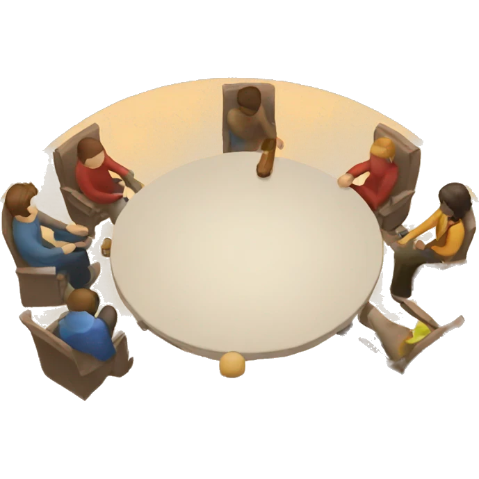 round table emoji