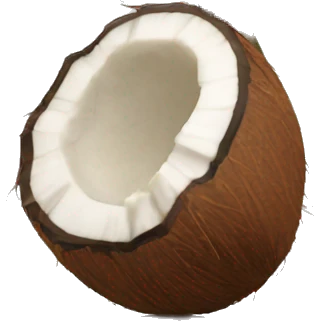 coconut emoji