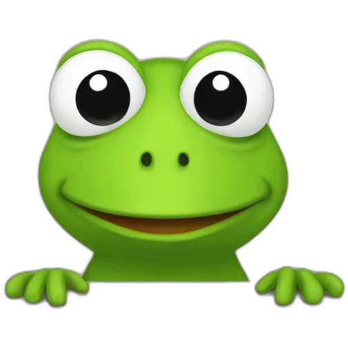 Kermit-kiwi emoji