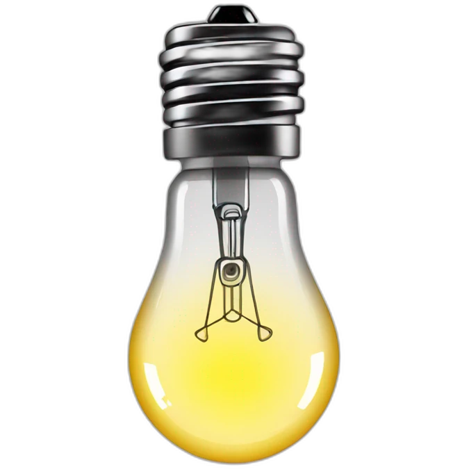 light bulb idea emoji