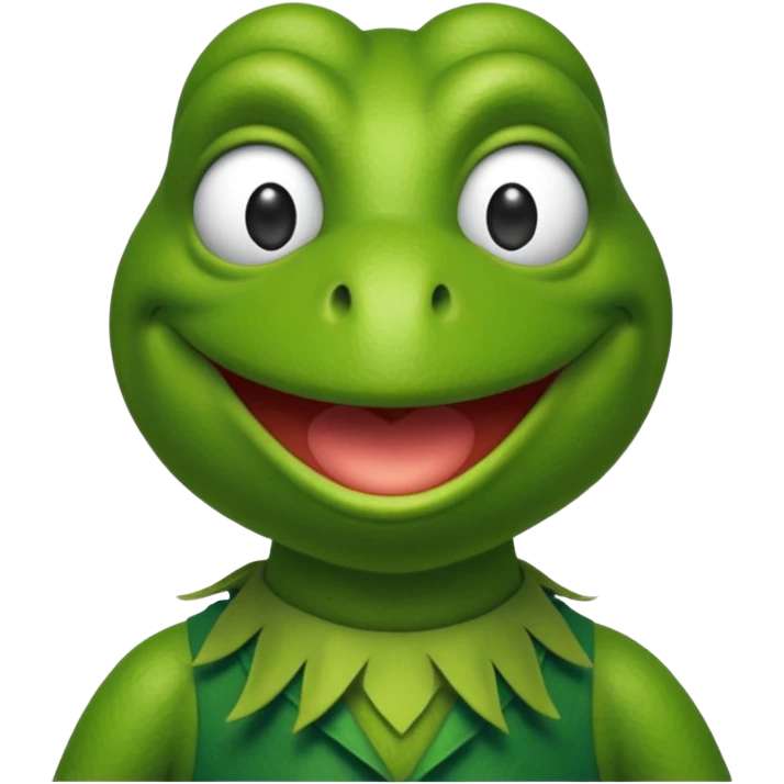 Kermit the frog emoji