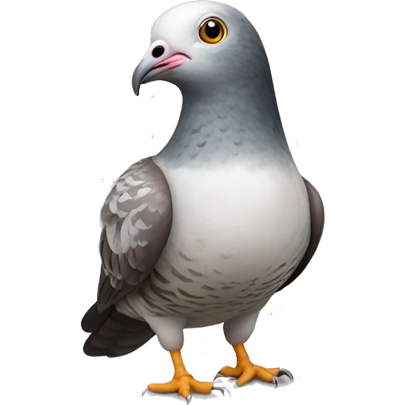Old German Owl pigeon emoji