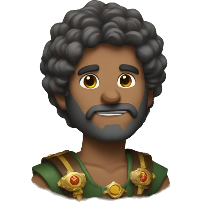 Leon con una corona emoji