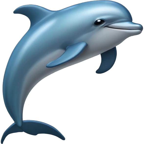 dolphin sleeping emoji