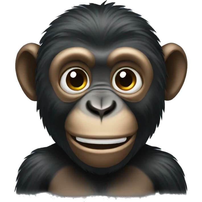 black monkey emoji