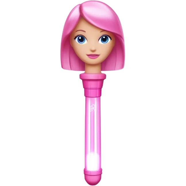 Barbie light stick  emoji