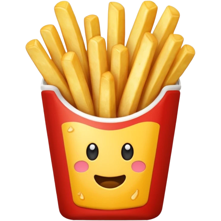 French fries emoji