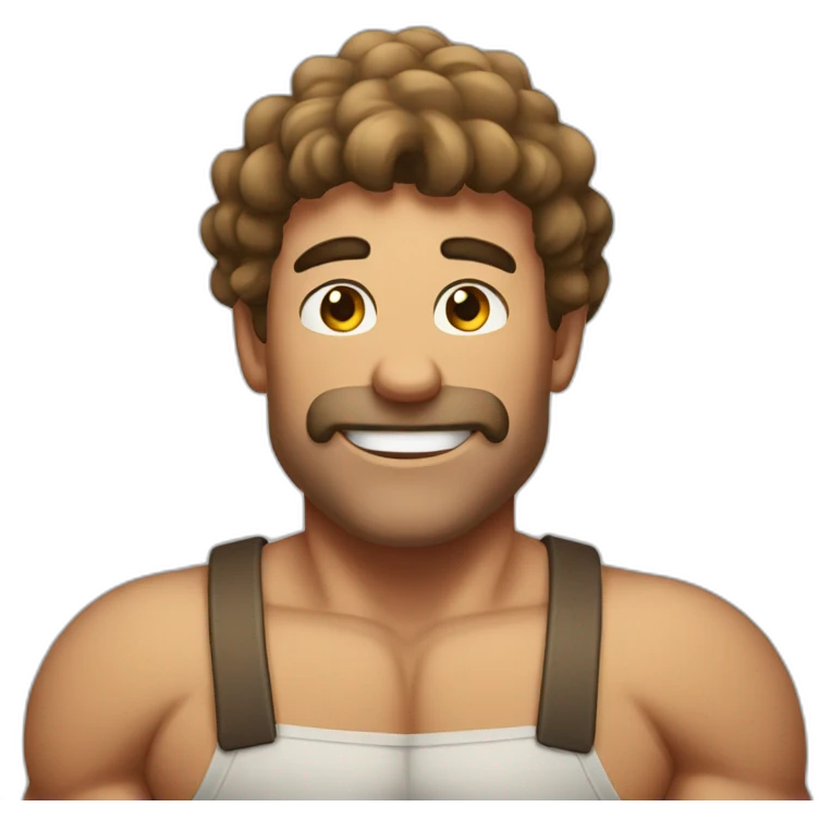 Buff man emoji