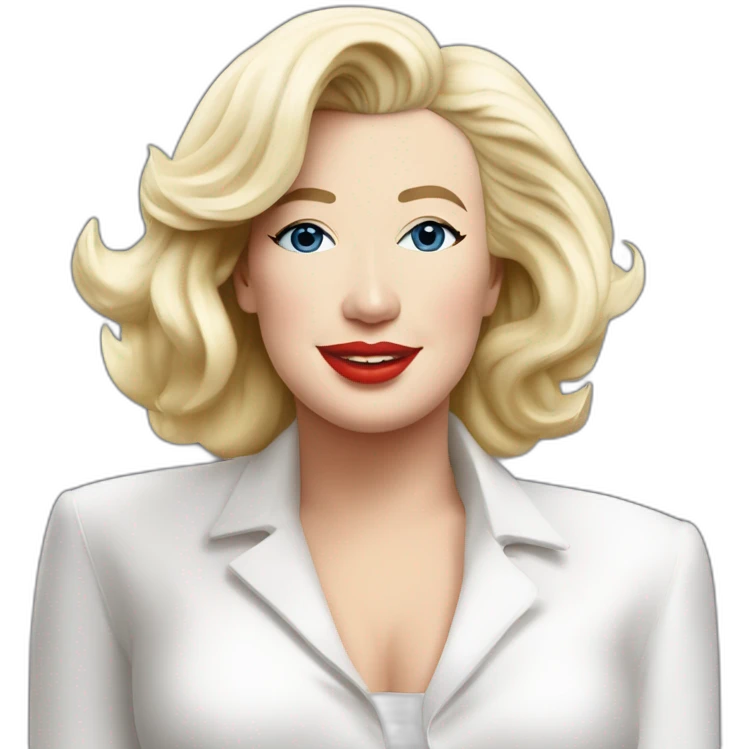 Marine Le Pen Marilyn Monroe emoji