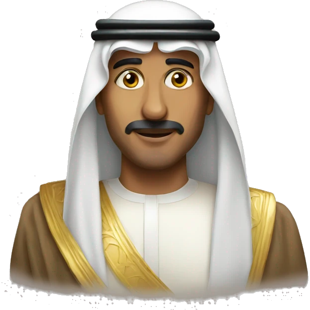 king of saudi emoji