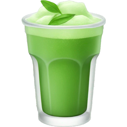 Ice Cold matcha emoji