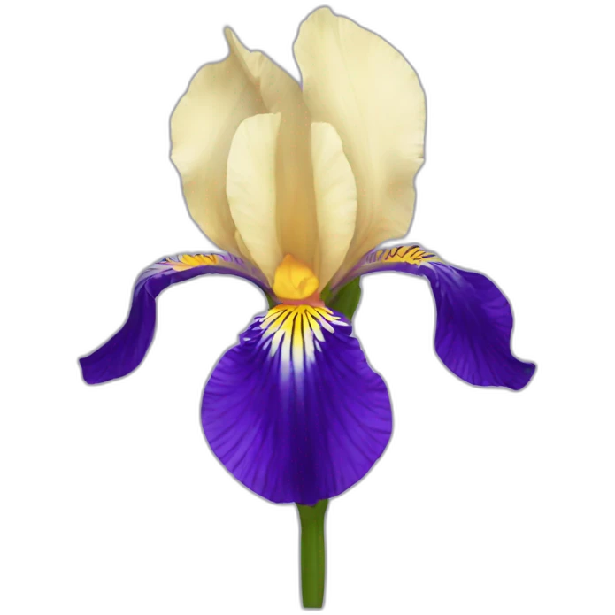 Fleur iris emoji