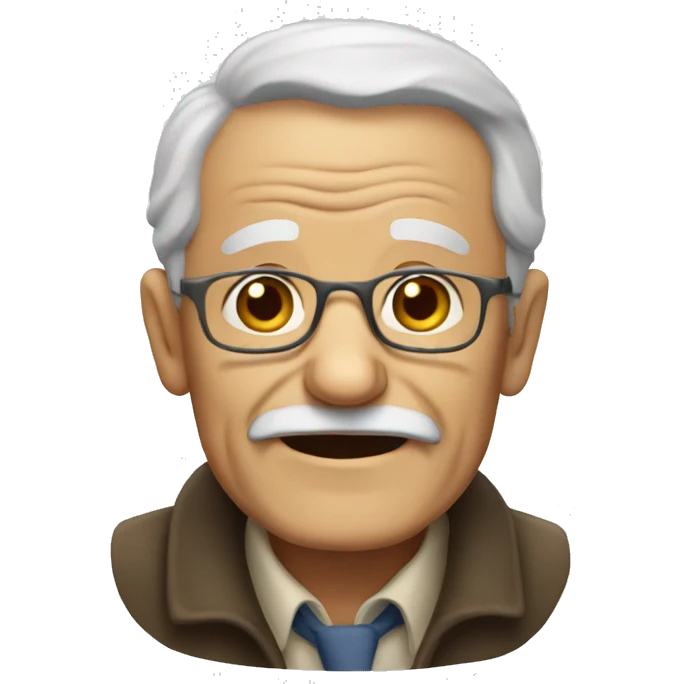 Very old man emoji