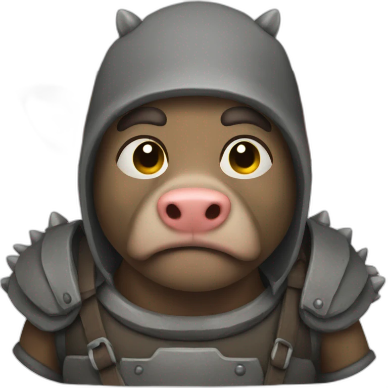 boar prisoner emoji