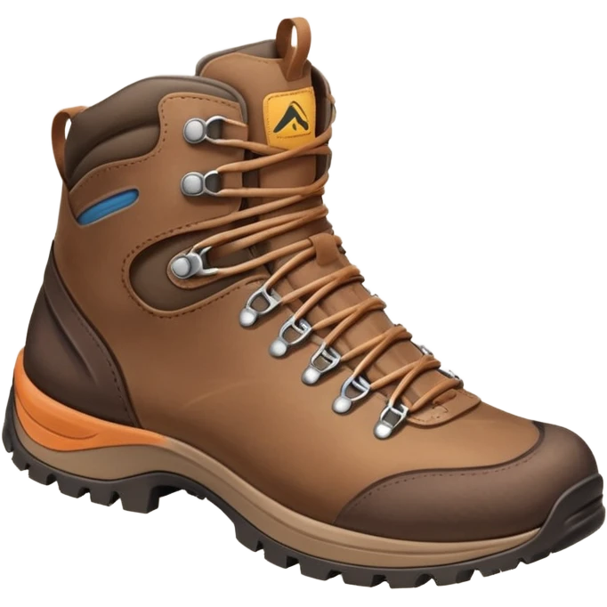 Mountain treaking shoes emoji
