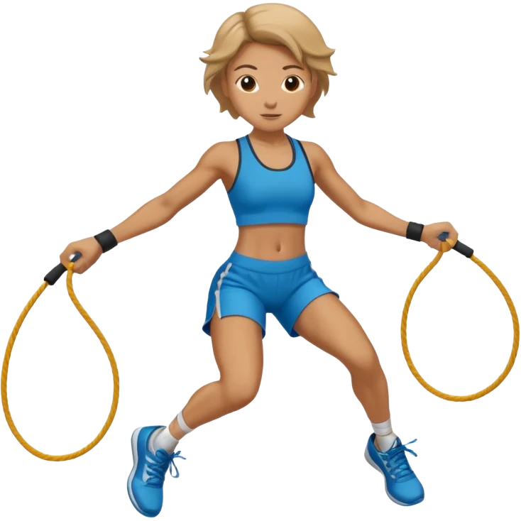 jumping rope tied emoji