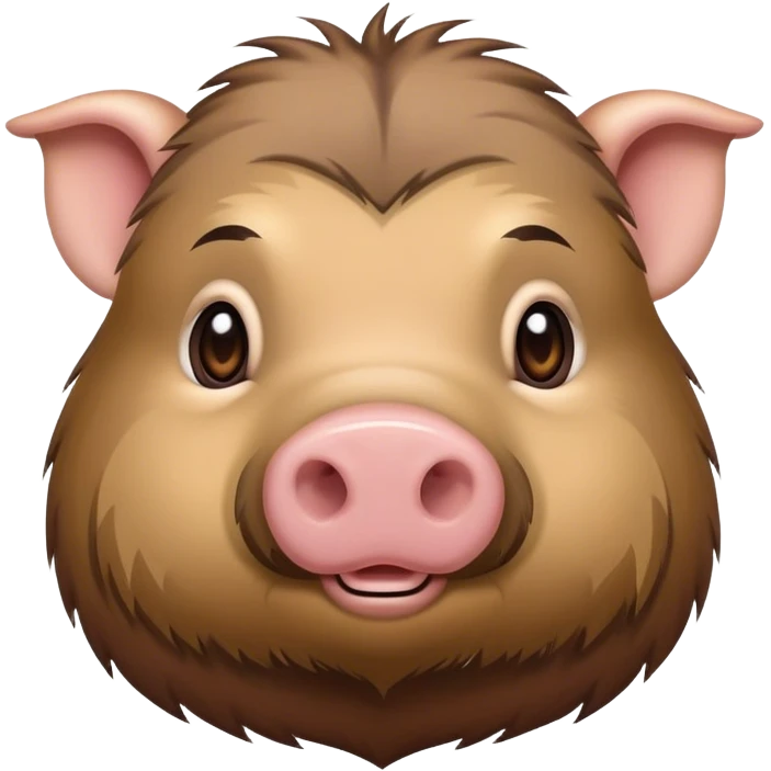Bornean Bearded Pig emoji