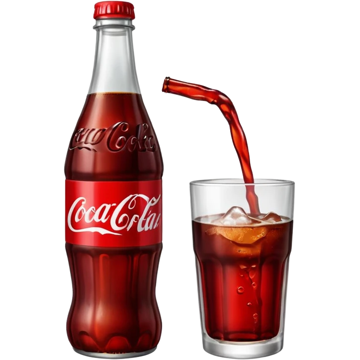 Coke bottle emoji