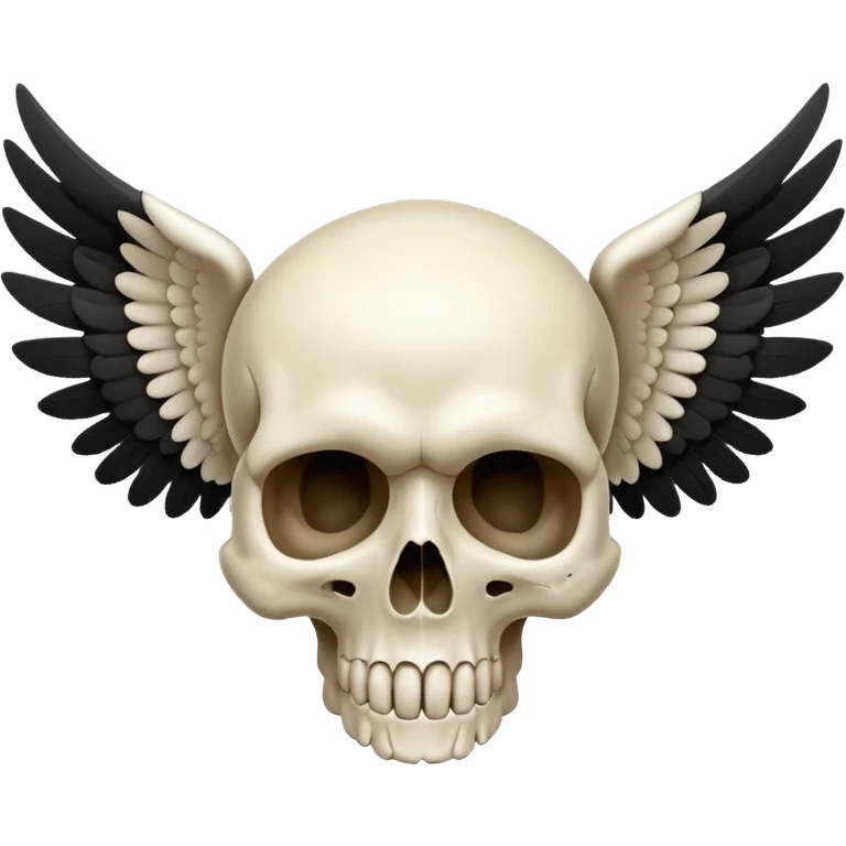 flying skull emoji