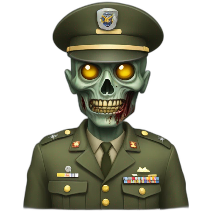 military zombie emoji