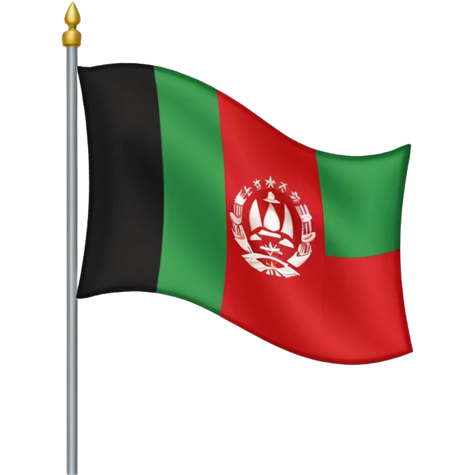 Afghanistan Flag Emoji AI Emoji Generator