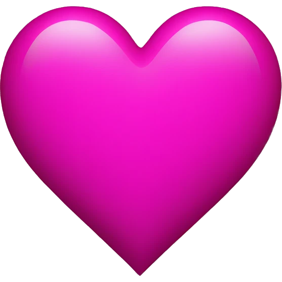 Magenta heart  emoji