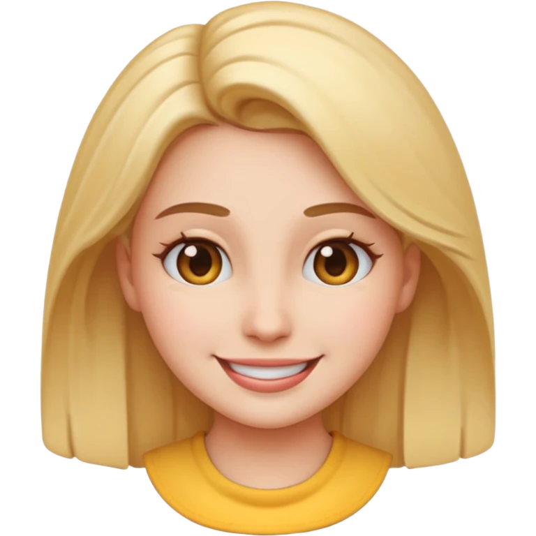 make a female emoji with big boobs emoji