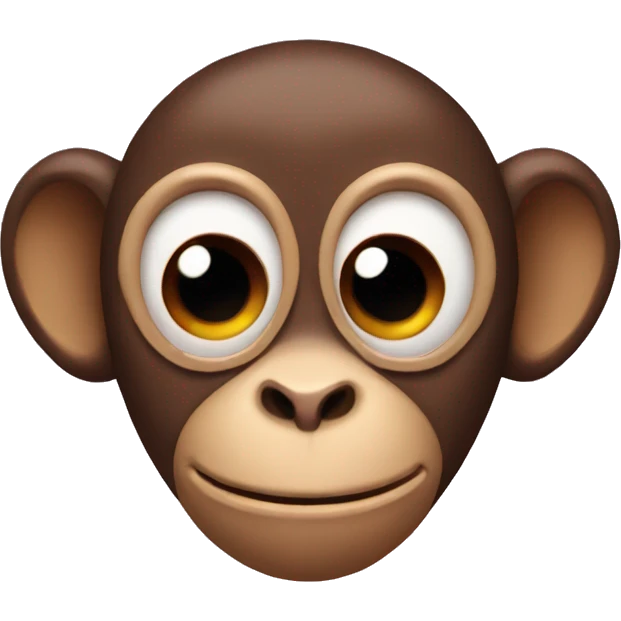 Monkey with heart eyes emoji