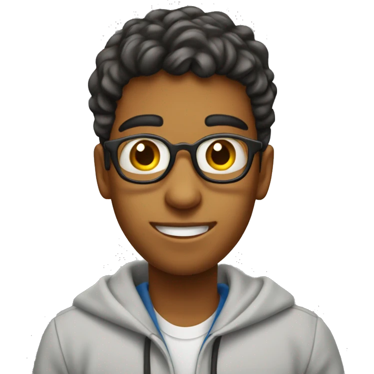 Adolescente después de un examen emoji
