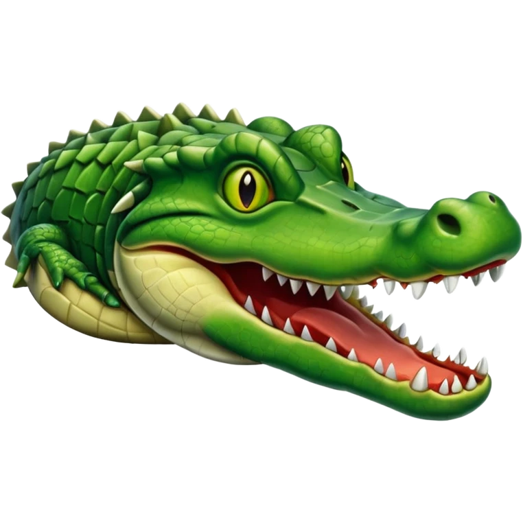 Make a dead gator emoji emoji