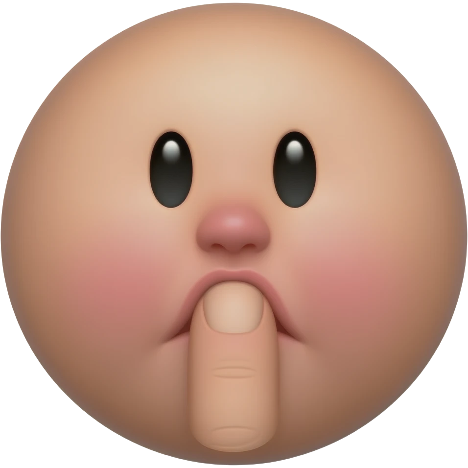 2 fingers in a pussy emoji