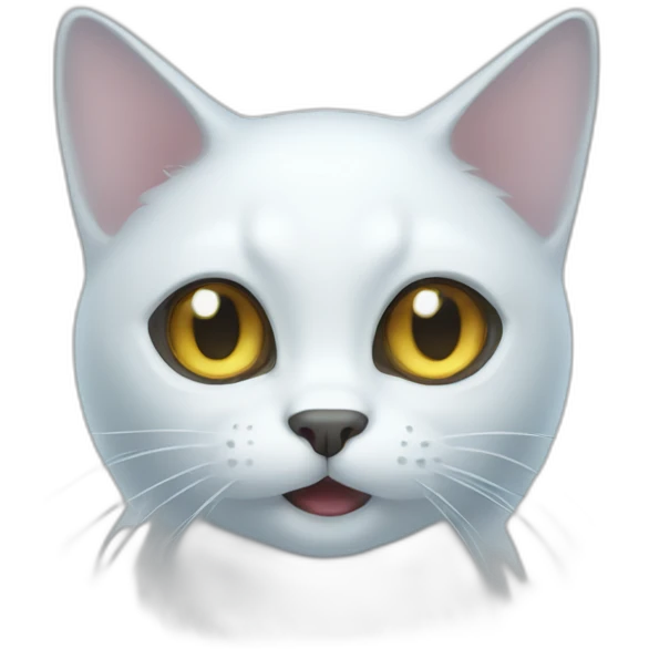 ghost cat emoji