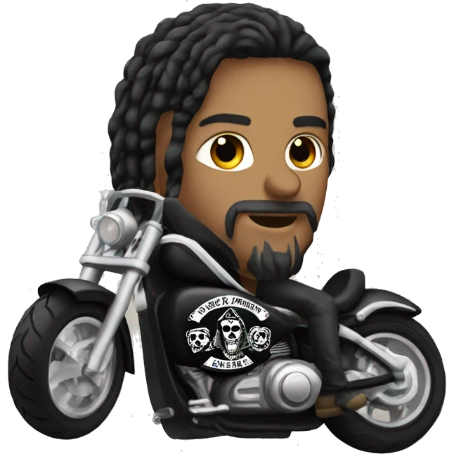 Sons of anarchy biker emoji
