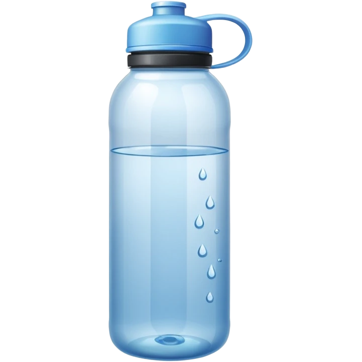 Water bottle emoji