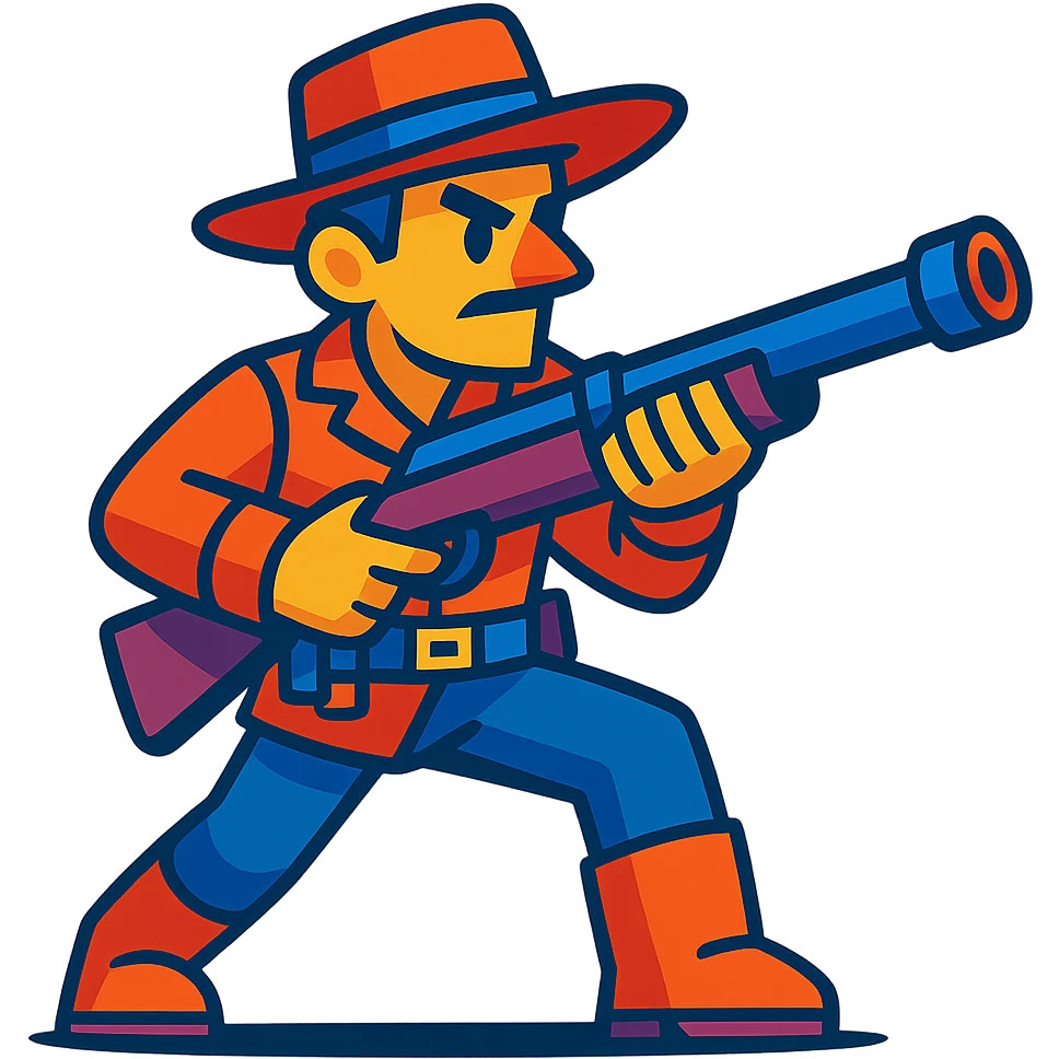 shooter character emoji
