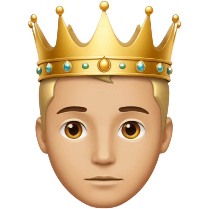 Corona maschile emoji