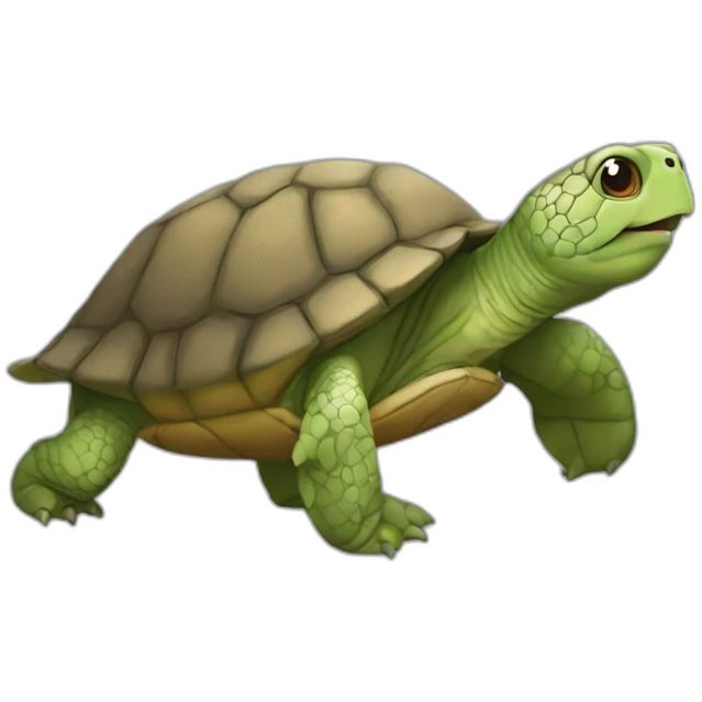Tortue kawai emoji