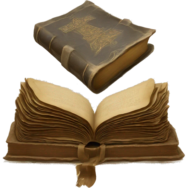 old  bible emoji