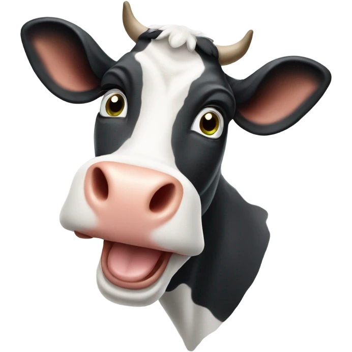 Happy cow  emoji