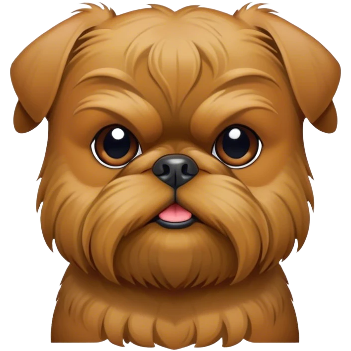 Tan brussels griffon emoji