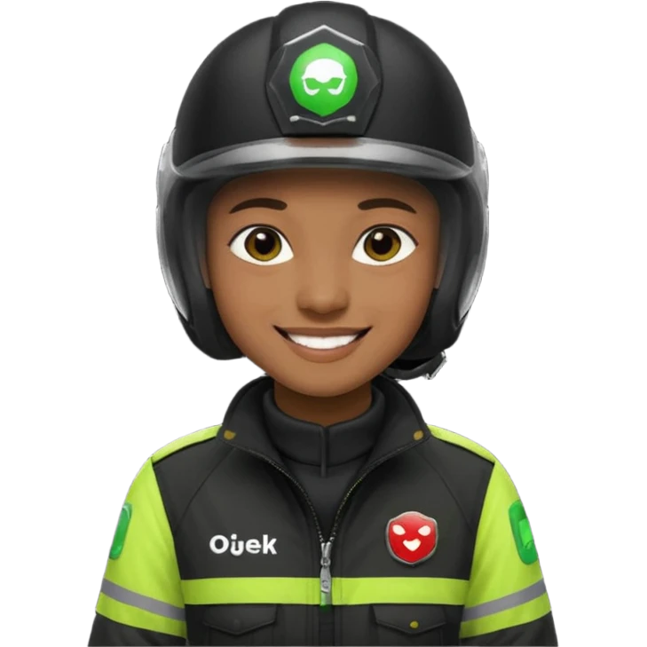 ojek online driver emoji