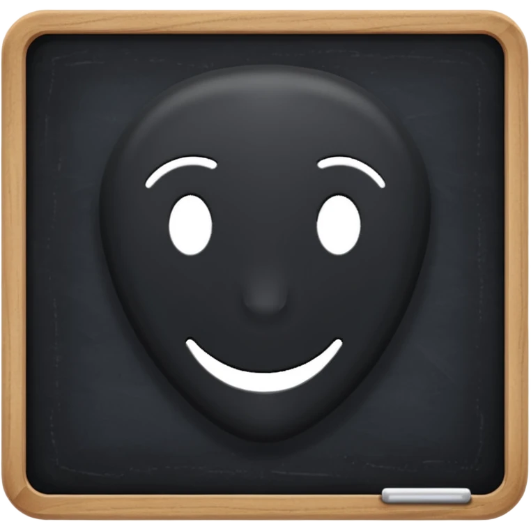 chalk board emoji