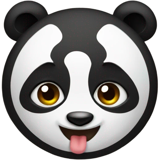 Me as a panda emoji