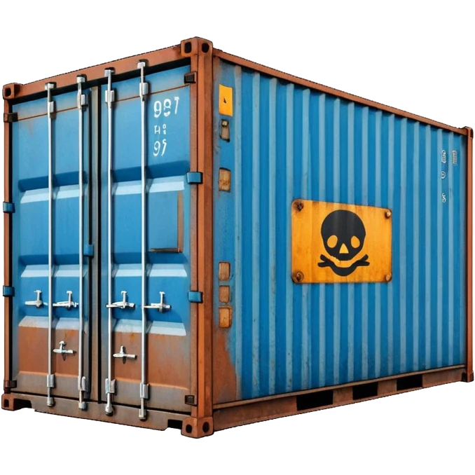 shipping container emoji
