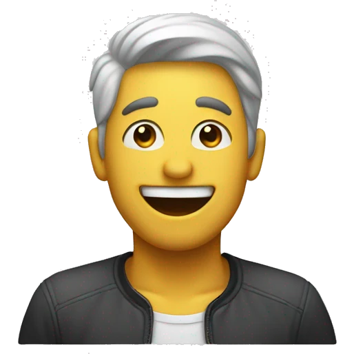 I person having a good time emoji