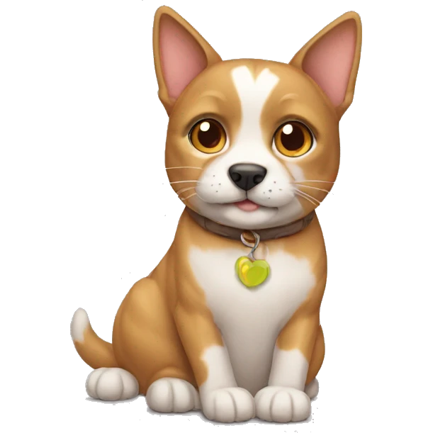 cat dog emoji