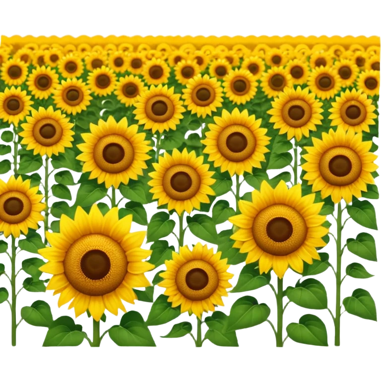  million sunflowers emoji