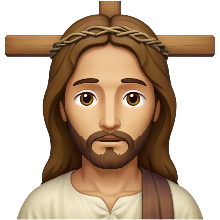 Jesus on cross emoji