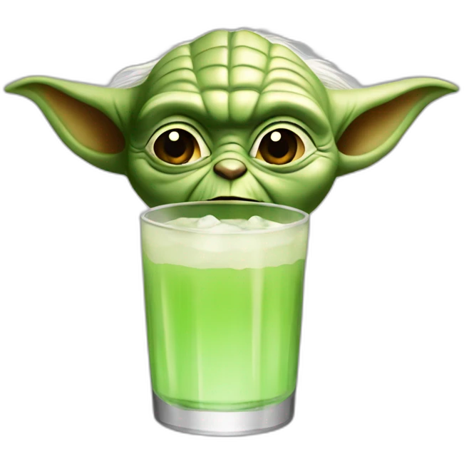 Yoda-drink-beaer emoji