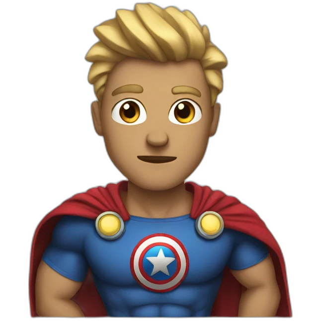 Not a super hero emoji